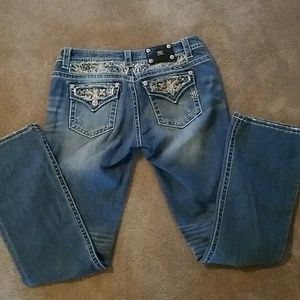Distressed Miss Me Jeans
